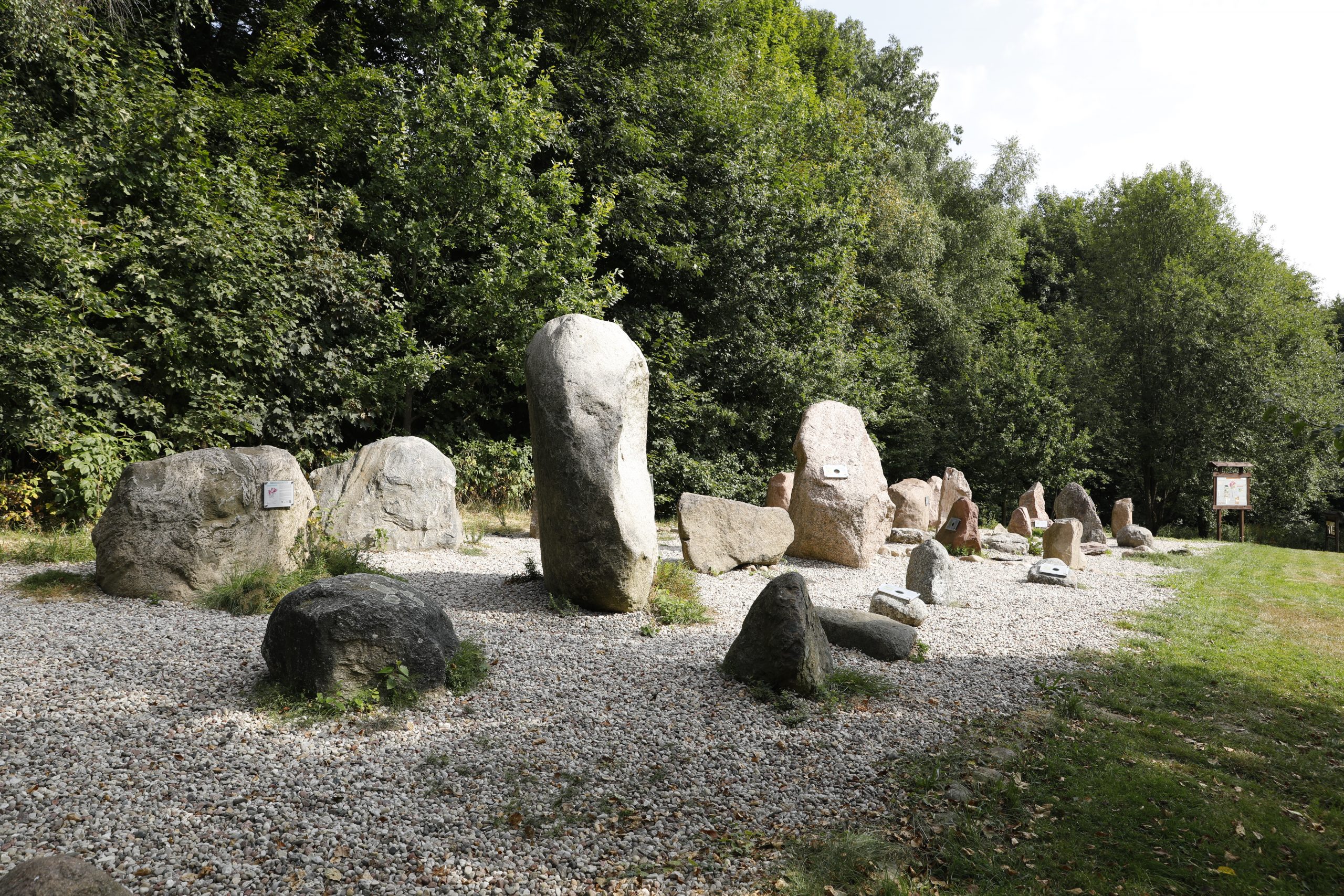 Lapidarium geologiczne na Wzgórzach Dylewskich